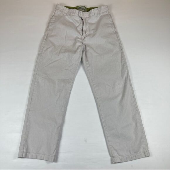 Billabong Vintage Y2K Skate Pants Casual Men’s Size 32 Gray White Stripe - Picture 1 of 13